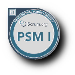 Badge Scrum Professional Scrum Master I