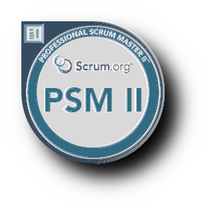 Badge Professional Scrum Master 2 Badge