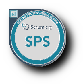 Badge Scaled Professional Scrum